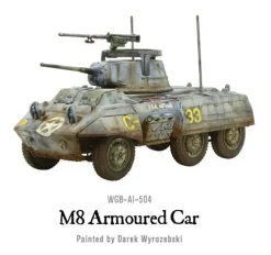 Warlord Games 28mm Bolt Action - US Forces - M8/M20 Greyhound Scout Car