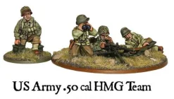 Warlord Games 28mm Bolt Action - US Forces - Army .50 cal HMG Team