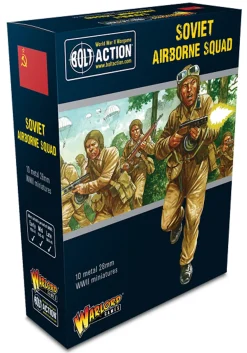 Warlord Games 28mm Bolt Action - Soviet Forces - Airborne Squad 1939-1945