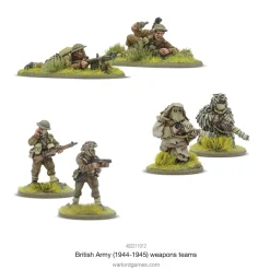 Warlord Games 28mm Bolt Action - British Forces - British Army Weapons Teams 1944-1945