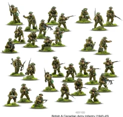 Warlord Games 28mm Bolt Action - British Forces - British & Canadian Army infantry 1943-1945