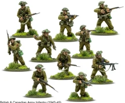 Warlord Games 28mm Bolt Action - British Forces - British & Canadian Army infantry 1943-1945