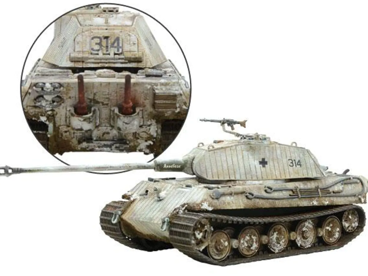 Warlord Games 28mm Bolt Action - German Forces - Pz.Kpfw.VI Ausf.B King Tiger Heavy Tank