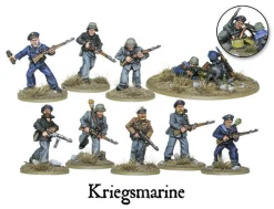 Warlord Games 28mm Bolt Action - German Forces - Kriegsmarine Squad