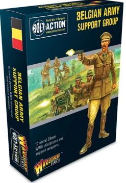 Warlord Games 28mm Bolt Action - Belgian Forces - Belgian Army Support Group