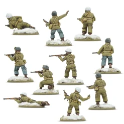 Warlord Games 28mm Bolt Action - US Forces - Airborne in Winter Uniform 1944-1945 - Pathfinder Squad
