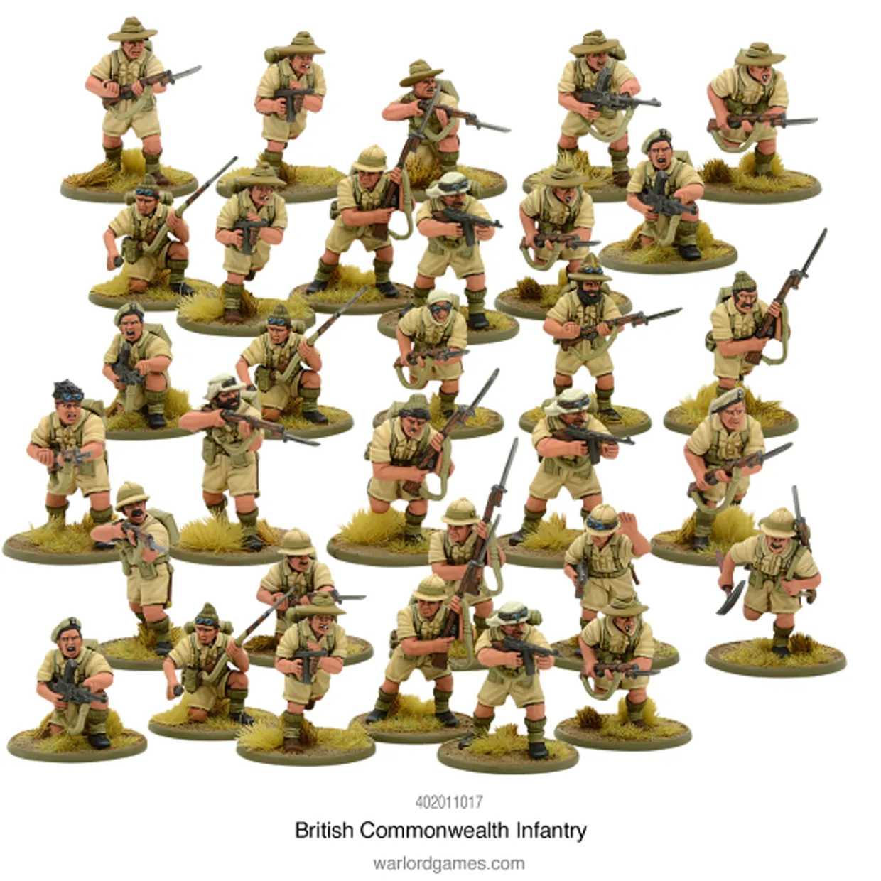 Warlord Games 28mm Bolt Action - British Forces - Commonwealth Infantry 1939-1943