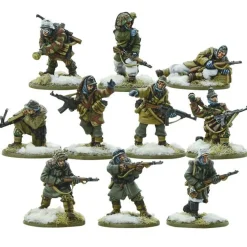 Warlord Games 28mm Bolt Action - German Forces - Waffen-SS Squad in Winter Uniform 1944-1945