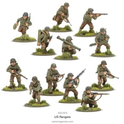 Warlord Games 28mm Bolt Action - US Forces - Rangers 1942-1945