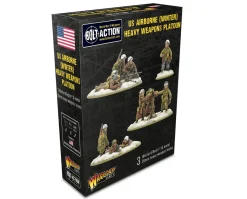 Warlord Games 28mm Bolt Action - US Forces - Airborne in Winter Uniform 1944-1945 - Heavy Weapons Platoon