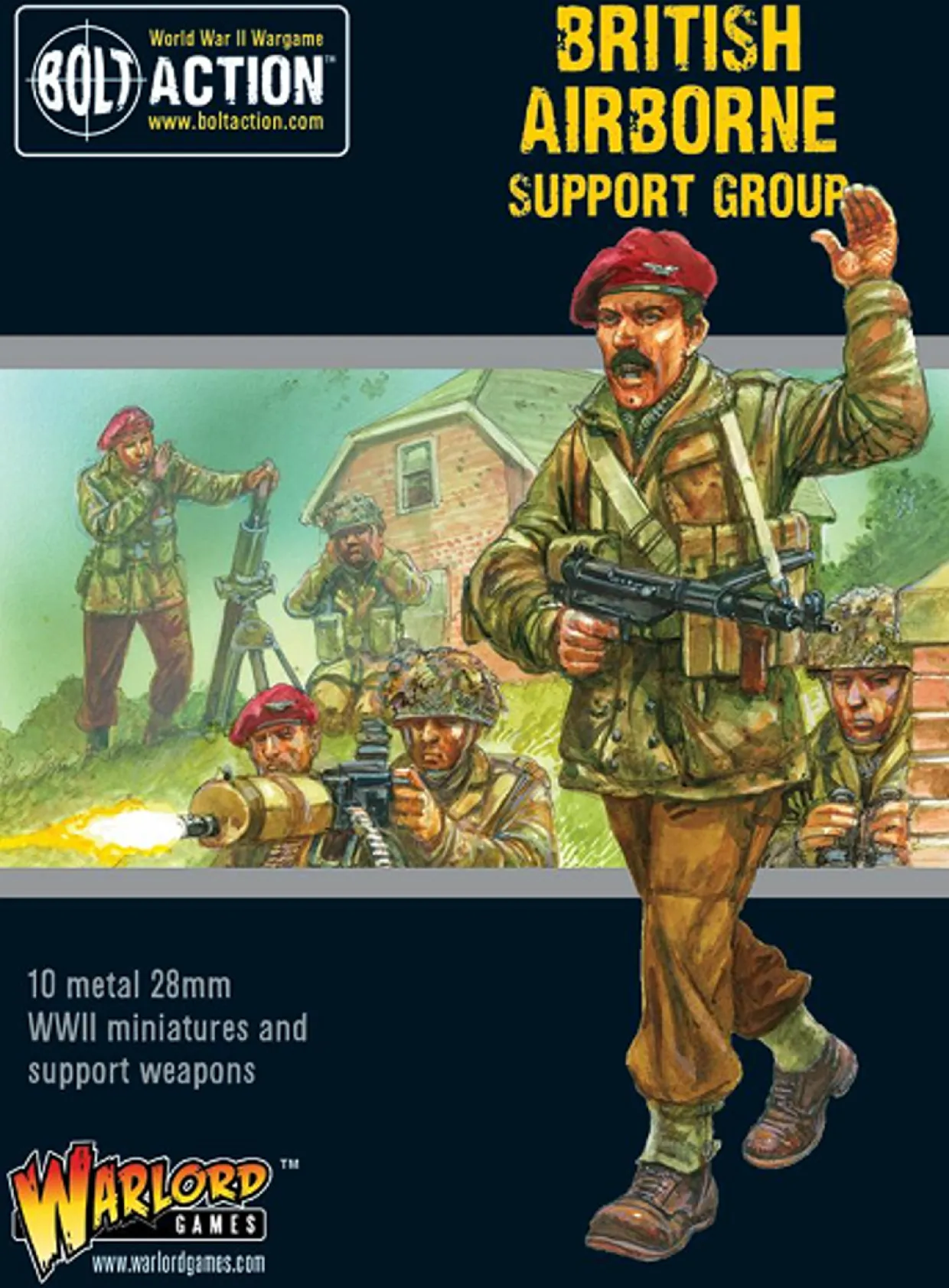 Warlord Games 28mm Bolt Action - British Forces - British Airborne Support Group