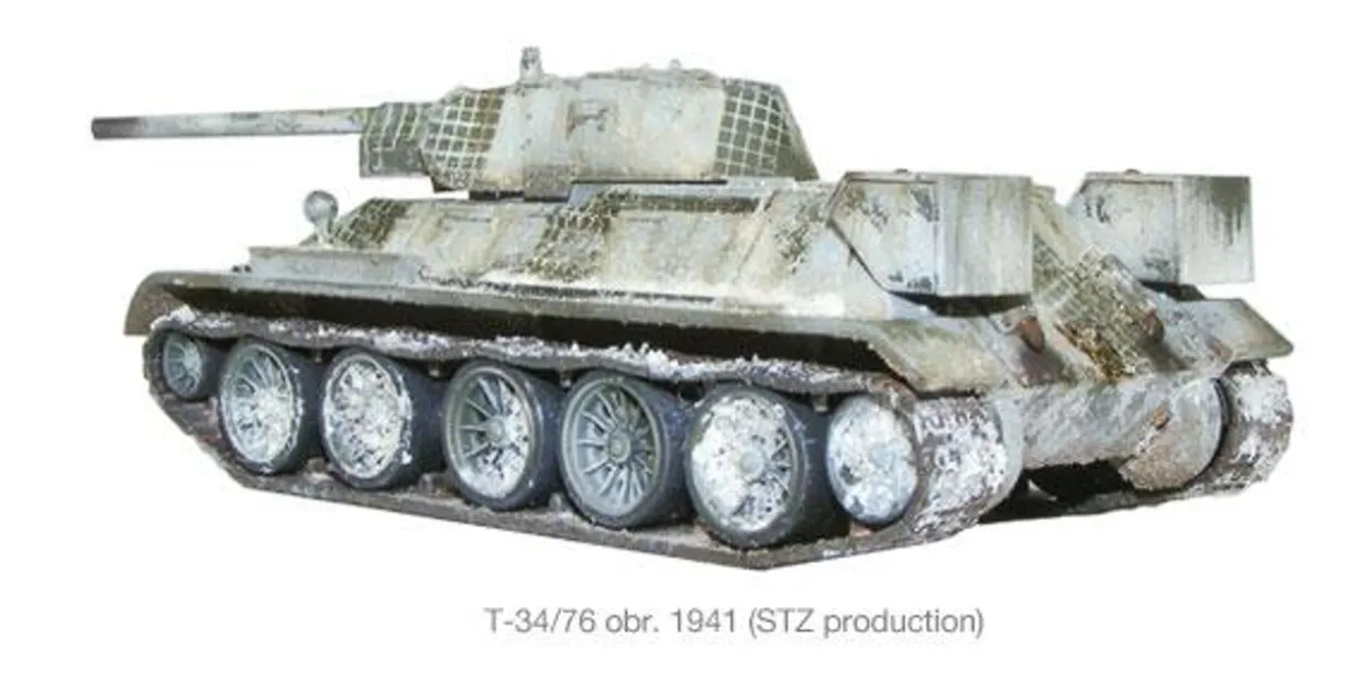 Warlord Games 28mm Bolt Action - Soviet Forces - T-34/76 Medium Tank