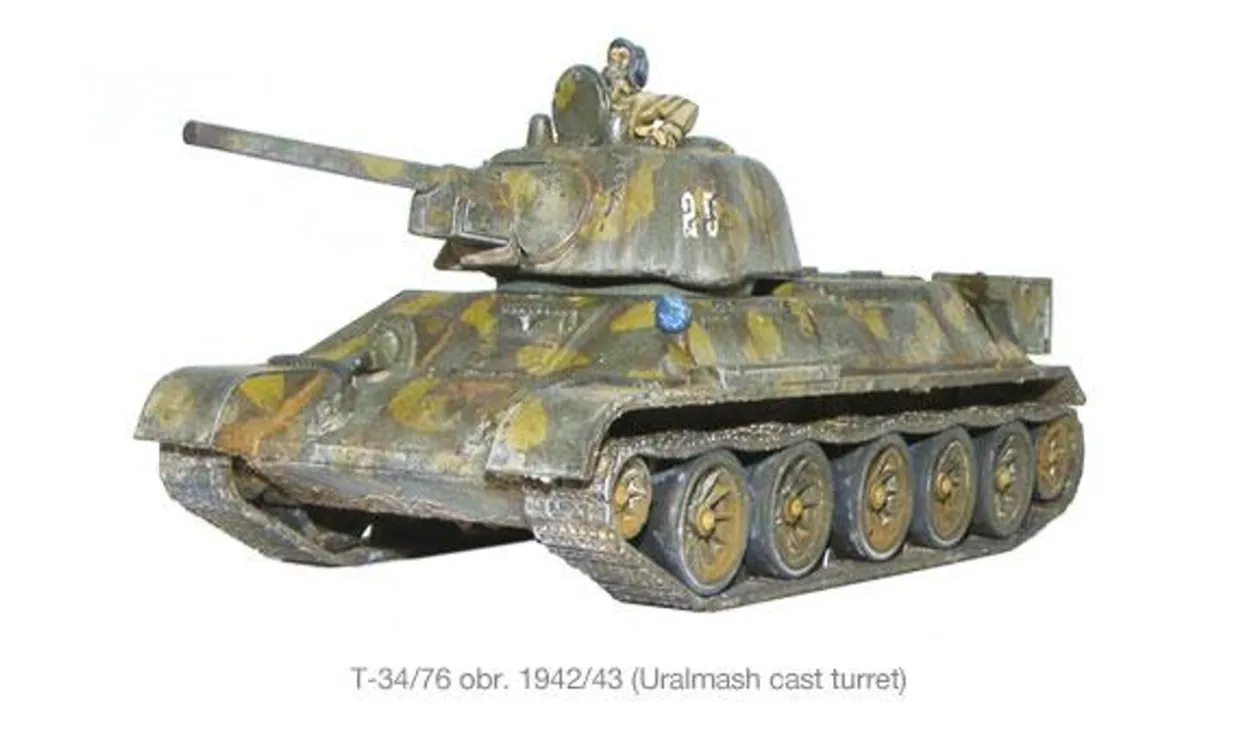 Warlord Games 28mm Bolt Action - Soviet Forces - T-34/76 Medium Tank