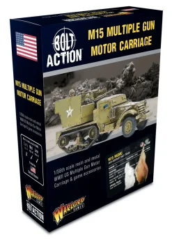 Warlord Games 28mm Bolt Action - US Forces - M15 Multiple Gun Motor Carriage