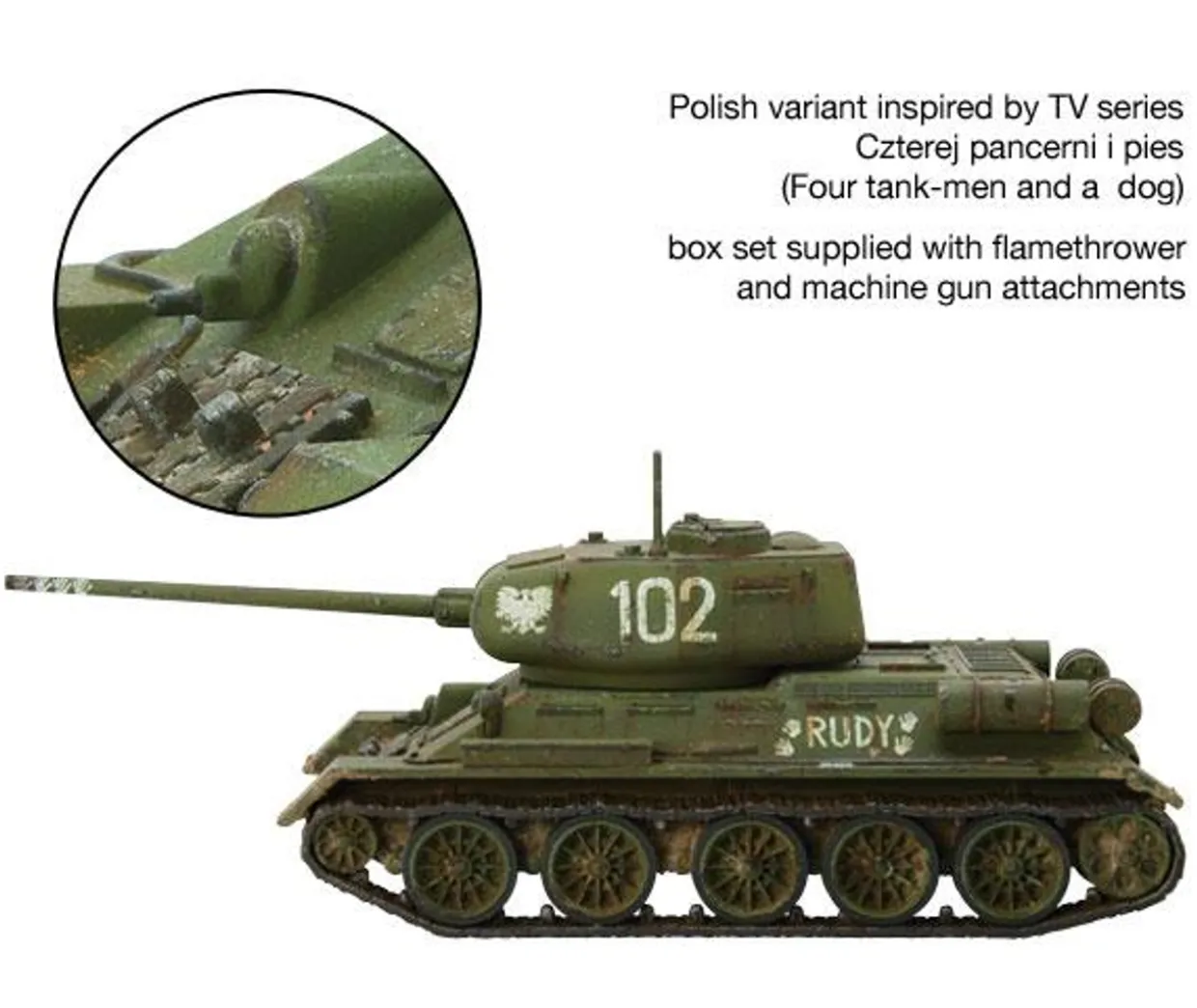 Warlord Games 28mm Bolt Action - Soviet Forces - T-34/85 Medium Tank