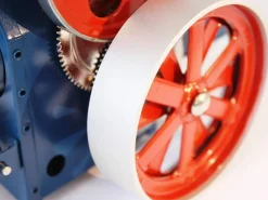 Wilesco D415 Live Steam Traction Engine Kit Red and Blue