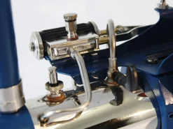 Wilesco D415 Live Steam Traction Engine Kit Red and Blue