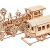 Wood Trick Locomotive R17 3D Wooden Model Kit