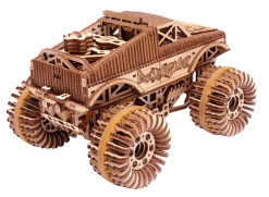 Wood Trick Monster Truck 3D Wooden Model Kit