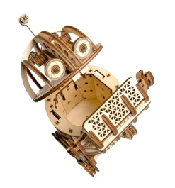 Wood Trick Space Junk Robot 3D Wooden Model Kit