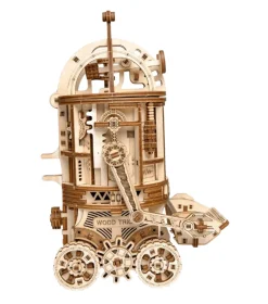 Wood Trick Space Junk Robot 3D Wooden Model Kit