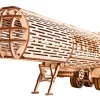 Wood Trick Tank Trailer for Big Rig 3D Wooden Model Kit