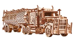 Wood Trick Tank Trailer for Big Rig 3D Wooden Model Kit
