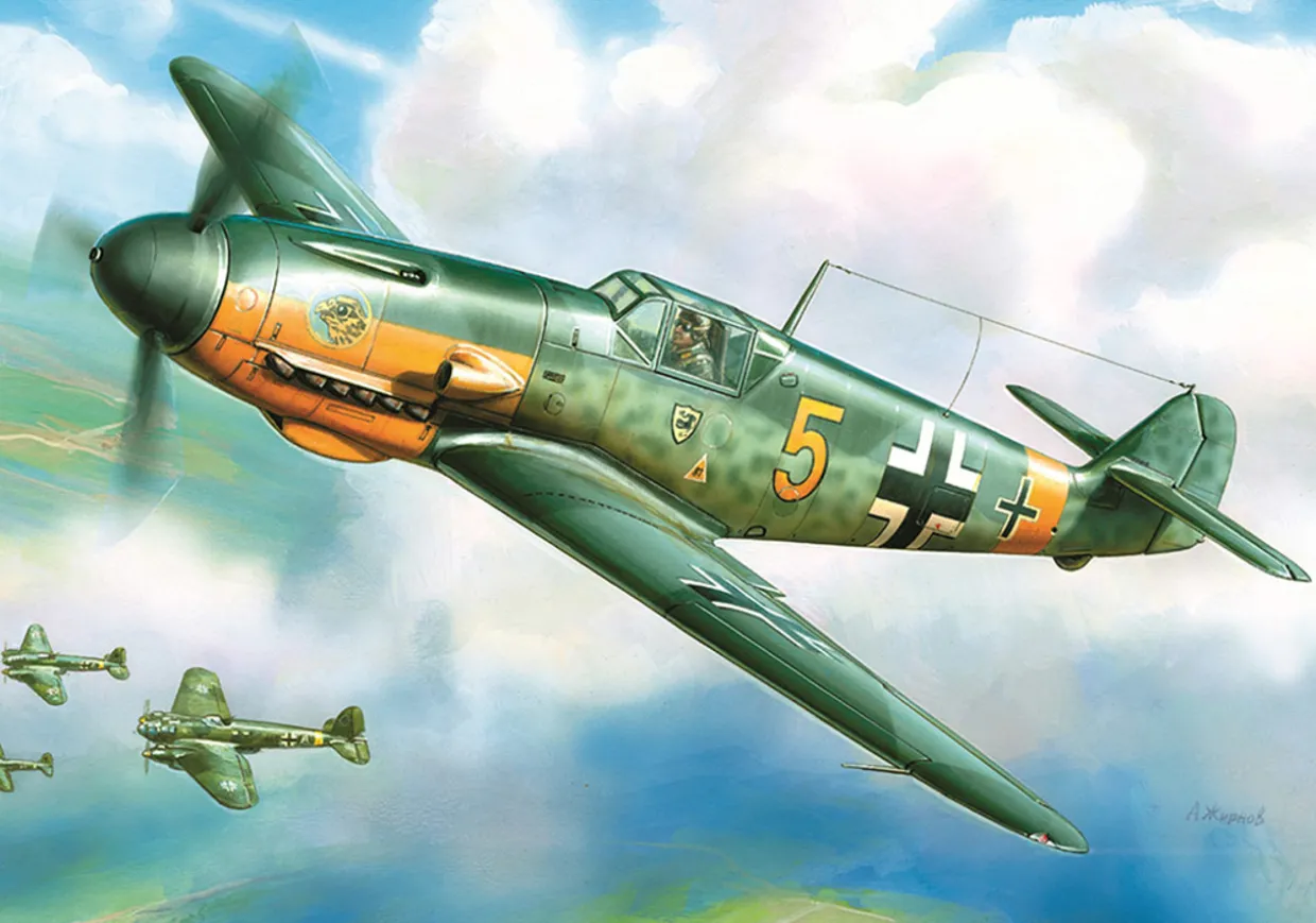 Zvezda 1/144 Messerschmitt Bf 109F-2