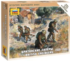 Zvezda 1/72 WWII British Engineers