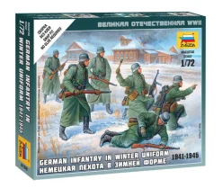 Zvezda 1/72 WWII German Infantry Winter Uniform