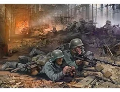 Zvezda 1/72 WWII German MG Crew Eastern Front