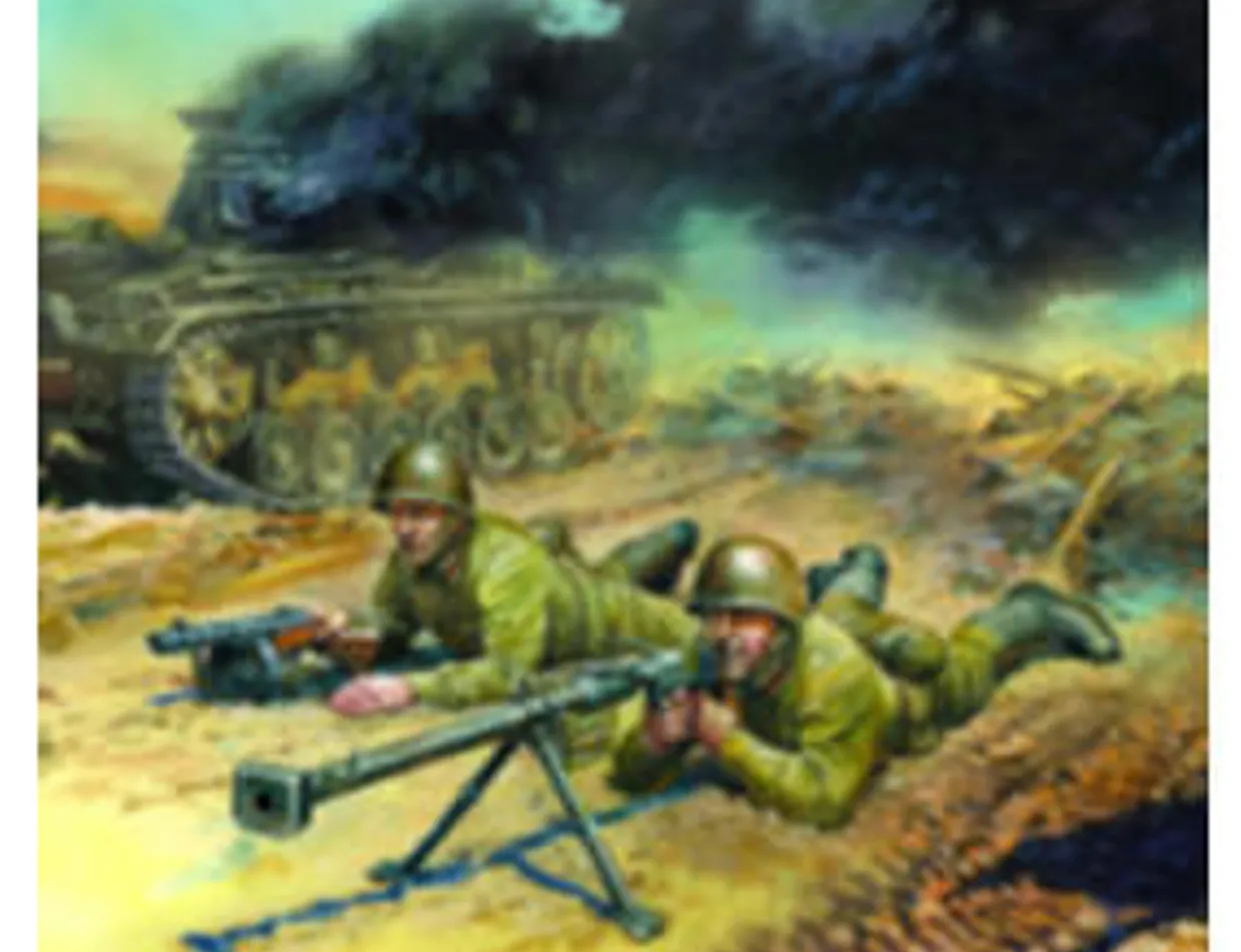 Zvezda 1/72 WWII Soviet Anti-Tank Team