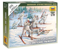 Zvezda 1/72 WWII Soviet Ski Troops